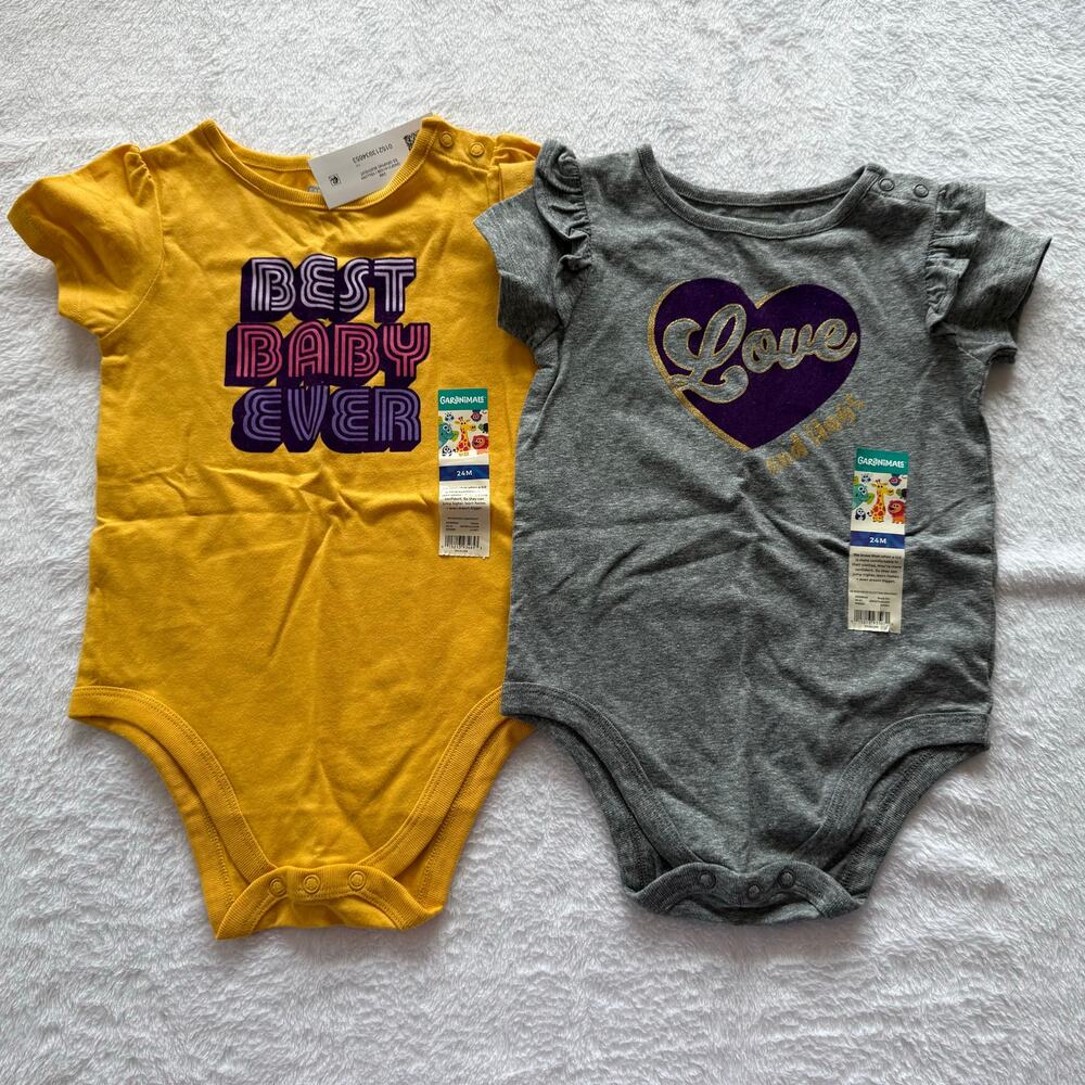 New Onesie Bundle of Two Size 24 Months